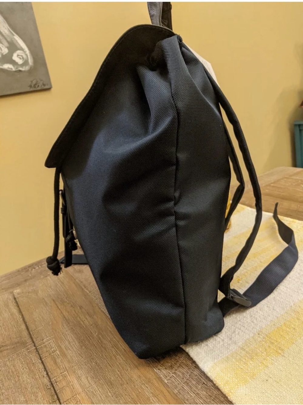 Jimmy Choo Black Drawstring Backpack - Picture 3 of 7